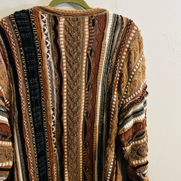 Men’s Vintage Bachrach 3D Coogi Style Sweater - Picture 5 of 7